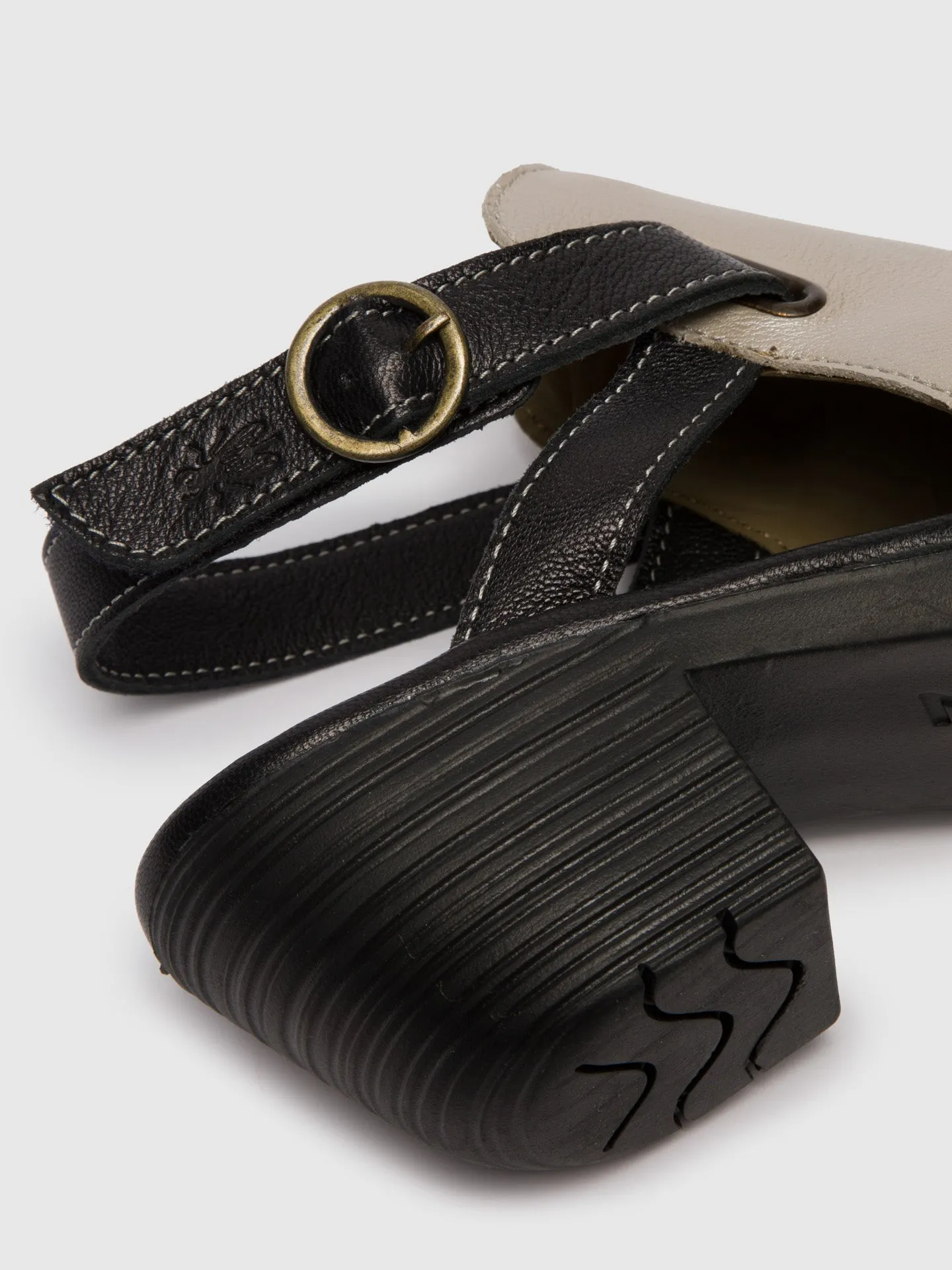Silver Velcro Sandals