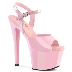 SKY-309 Platform Shoes Baby Pink Patent Baby Pink