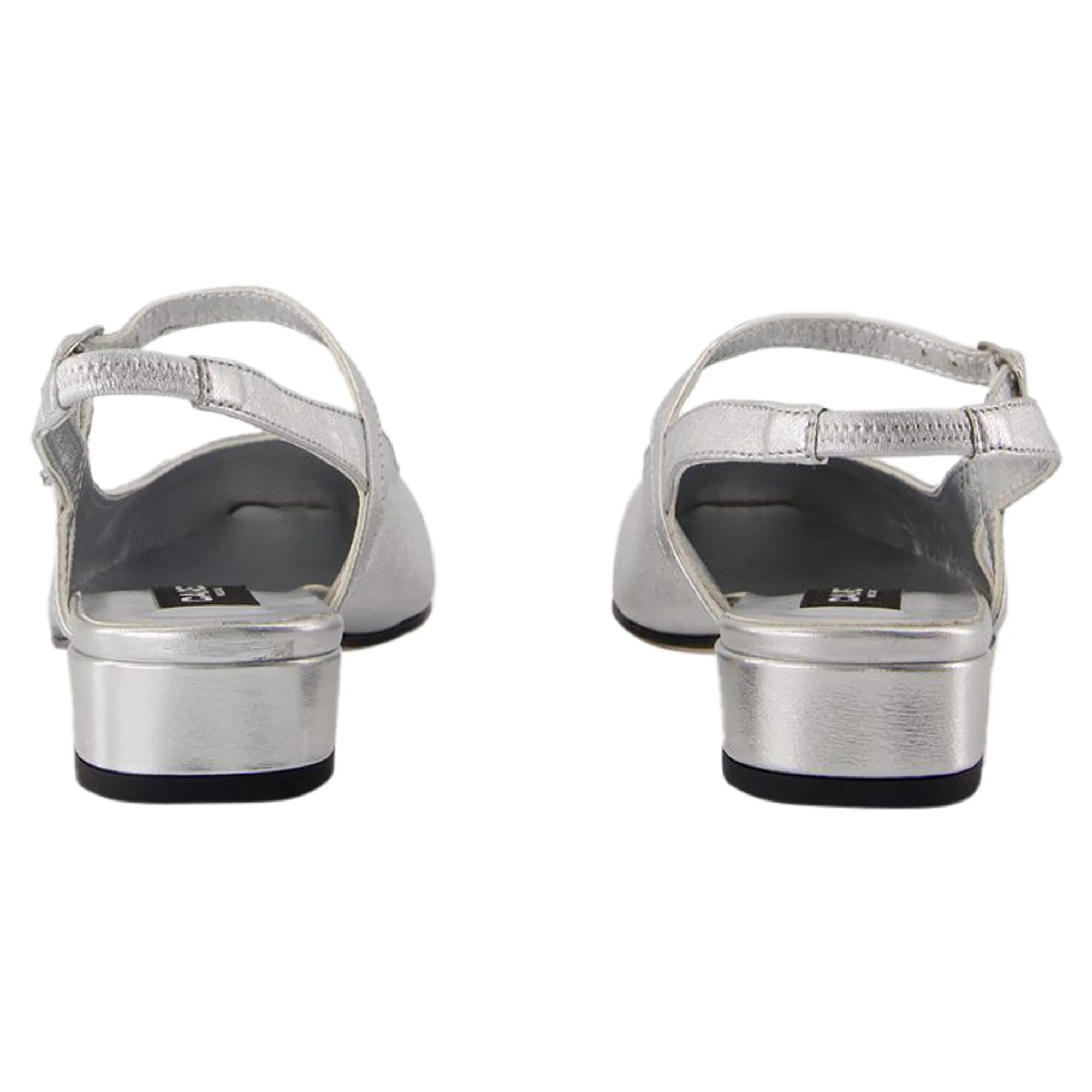 Sling Back Oceano - Carel - Leather - Argent