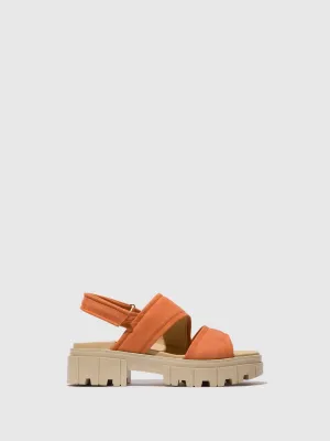 Sling-Back Sandals JIRA865FLY PEACH