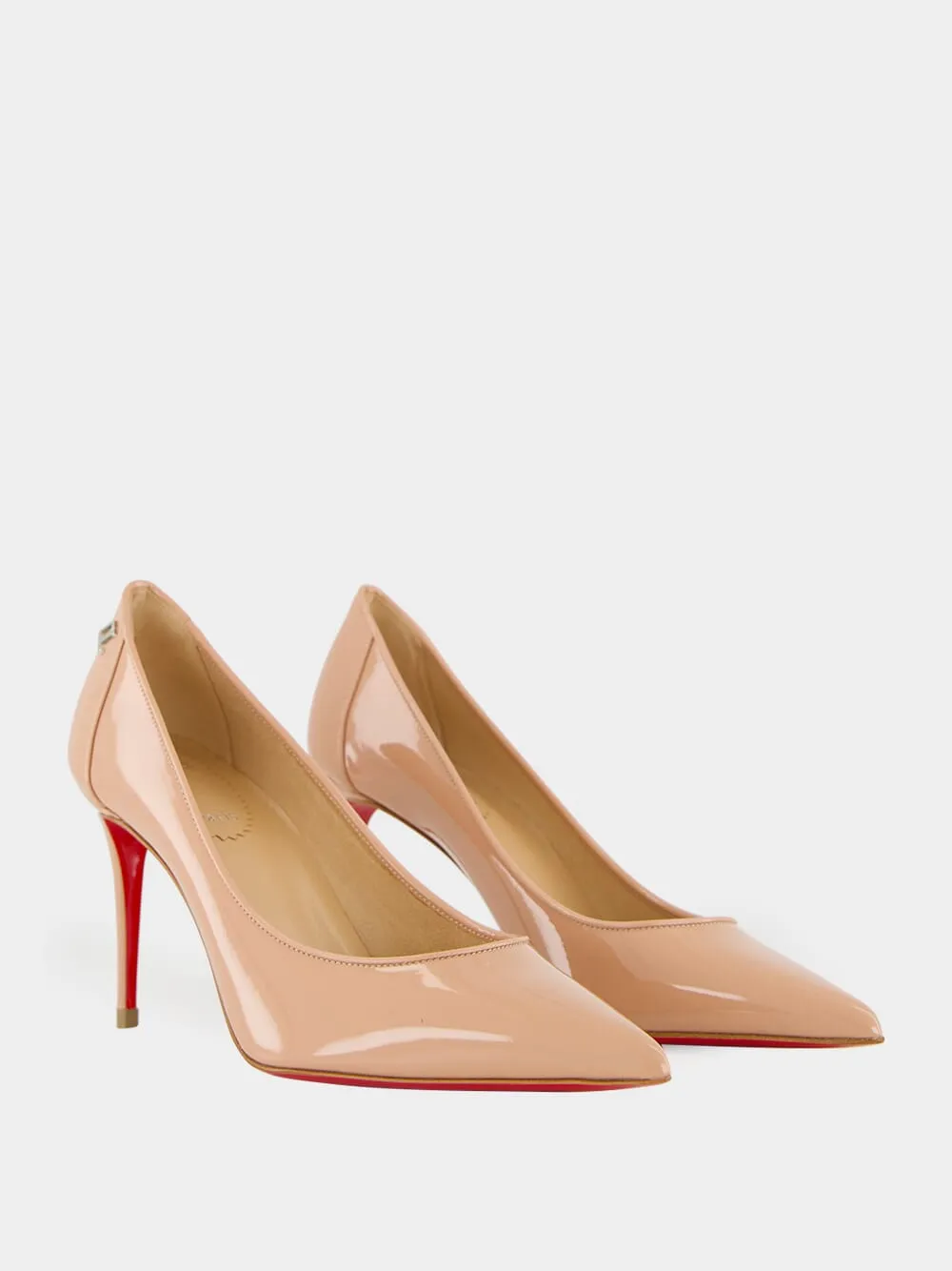 Sporty Kate 85 Patent Leather Pumps