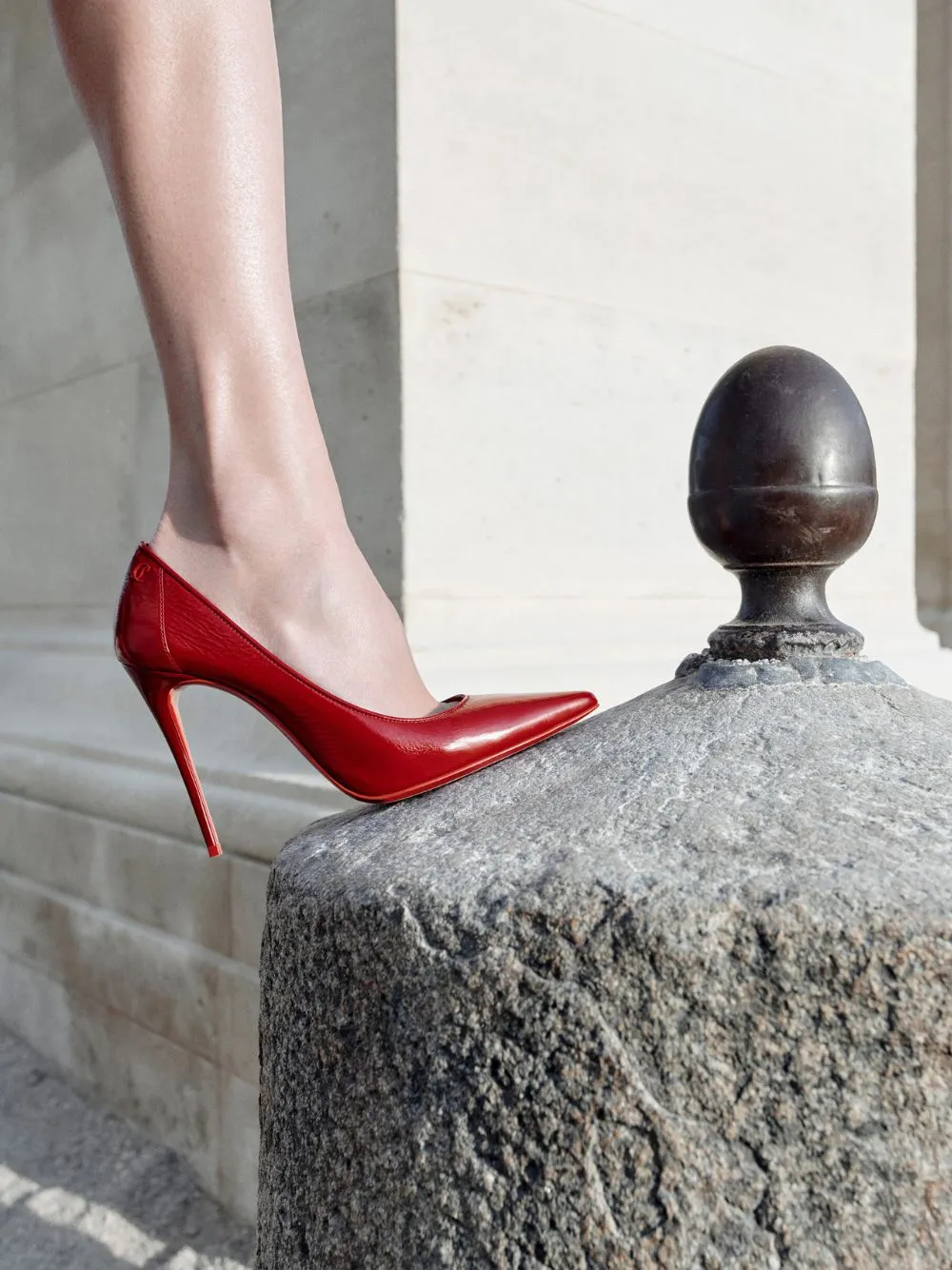 Sporty Kate Loubi Patent Pumps