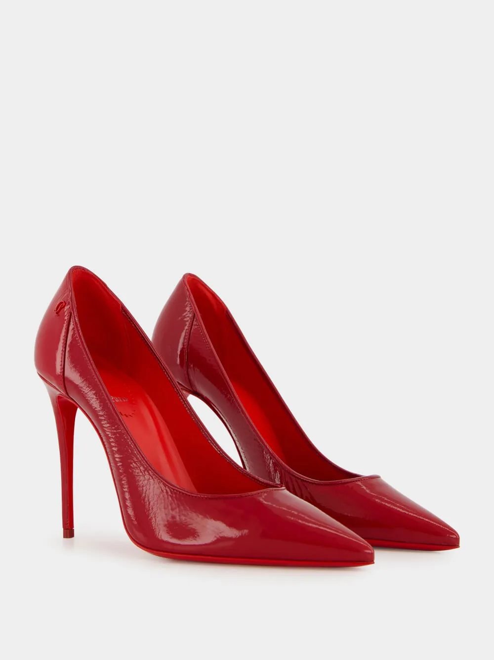 Sporty Kate Loubi Patent Pumps