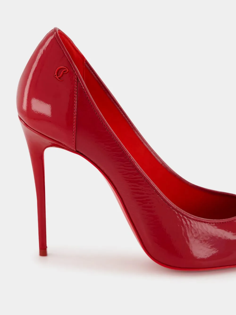 Sporty Kate Loubi Patent Pumps