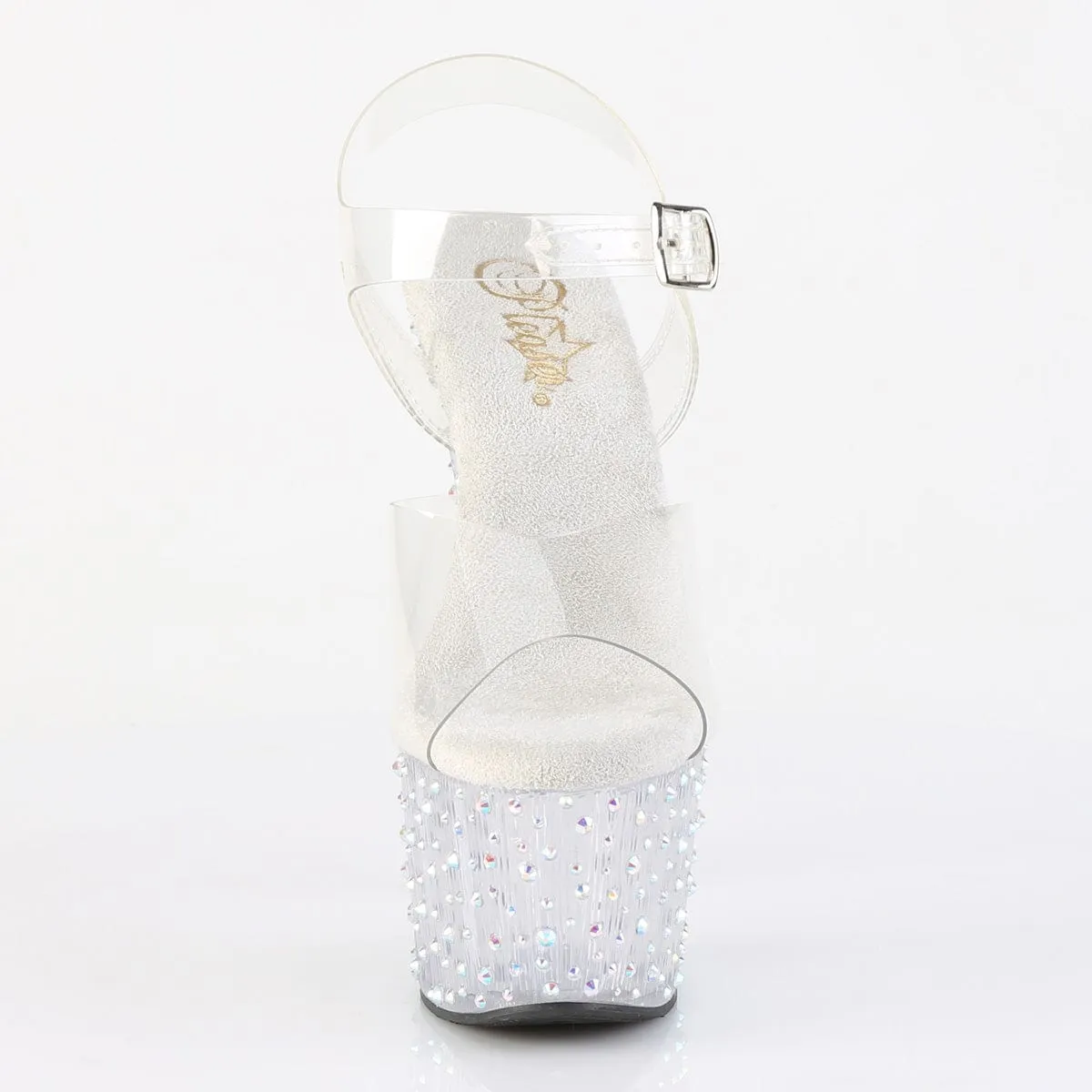 STARDANCE-708 Clear/Clear-Silver Multi Rhinestones