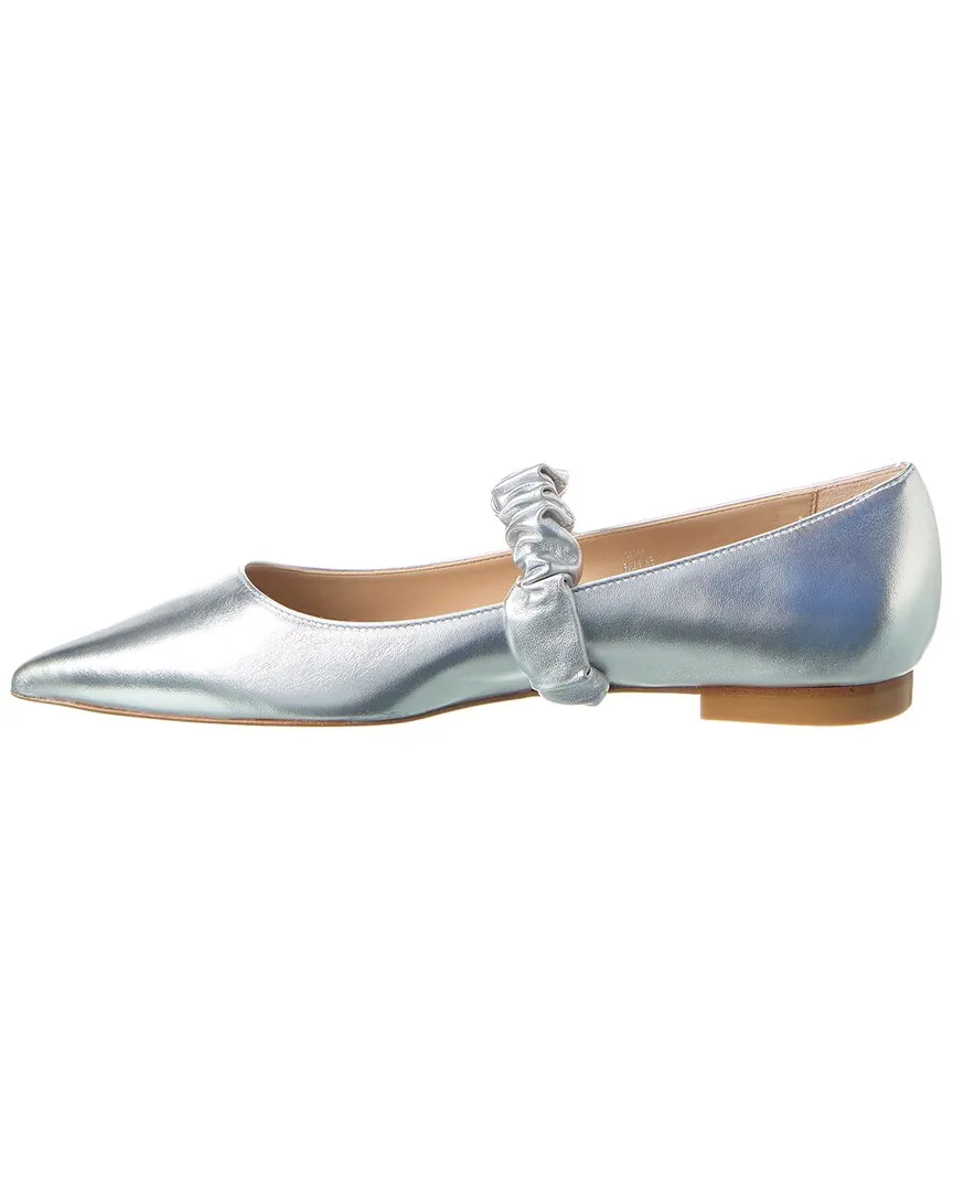 Stuart Weitzman Maxine Leather Ballet Flat