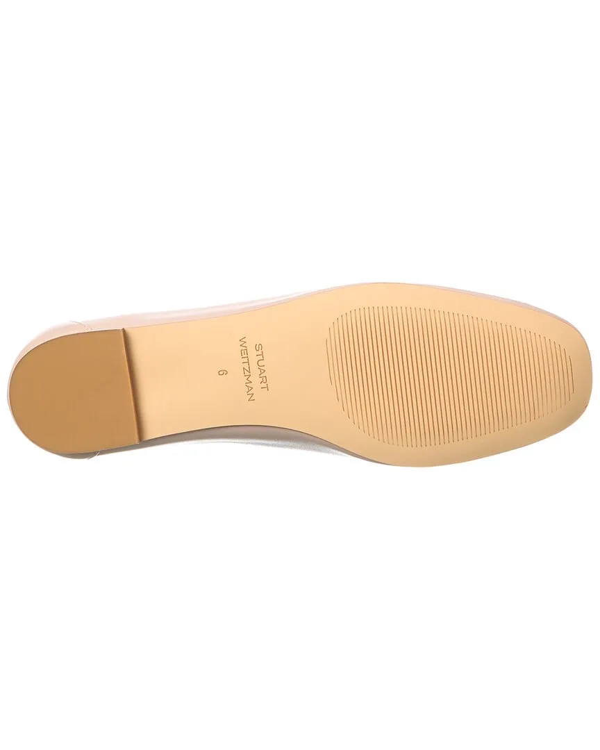 Stuart Weitzman Tammy Leather Ballet Flat