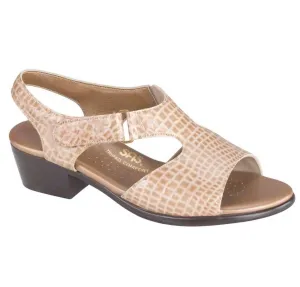 Suntimer-C Sandal - Slim In Beige Croc