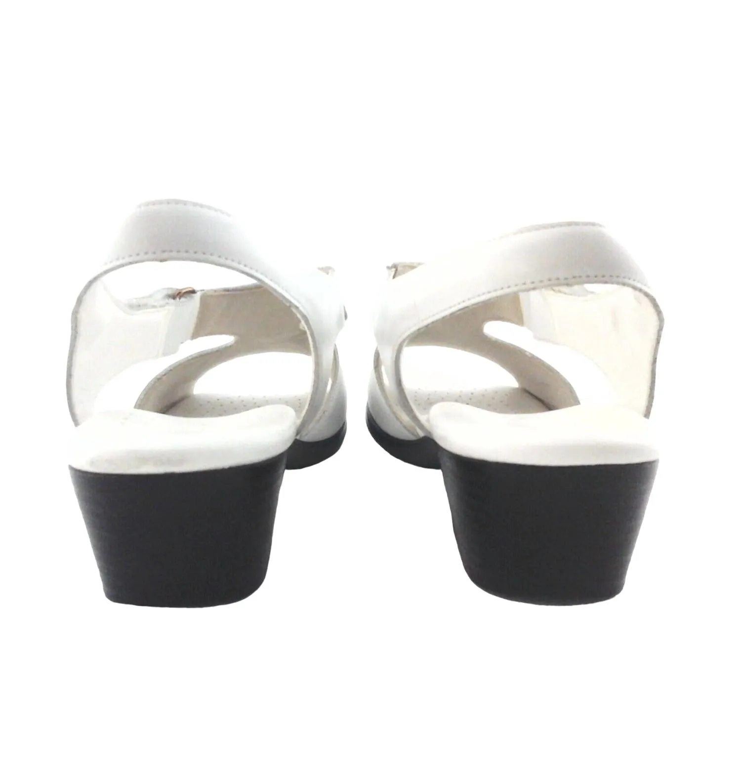 Suntimer Sandal - Narrow In White