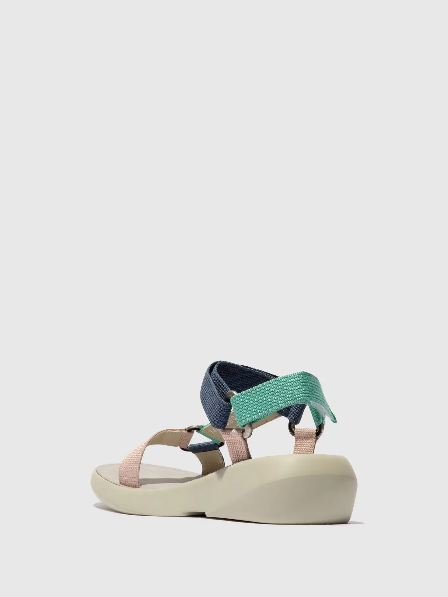 T-Strap Sandals BREK840FLY MULTICOLOR