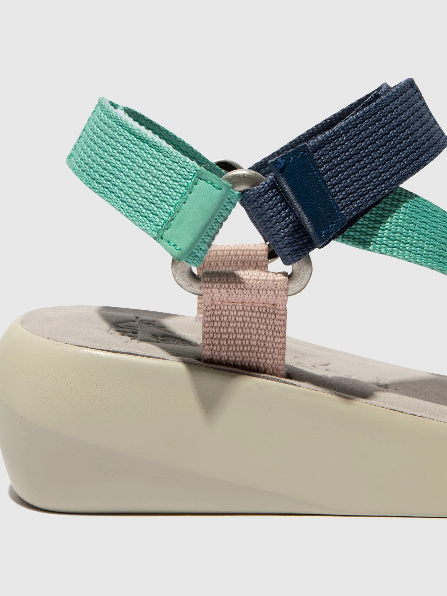 T-Strap Sandals BREK840FLY MULTICOLOR