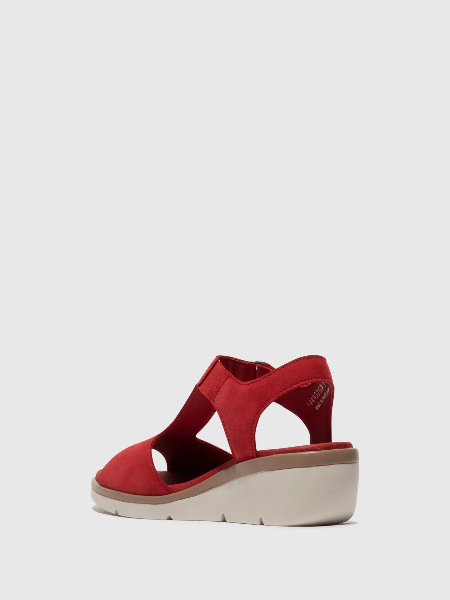 T-Strap Sandals NOVA932FLY LIPSTICK RED