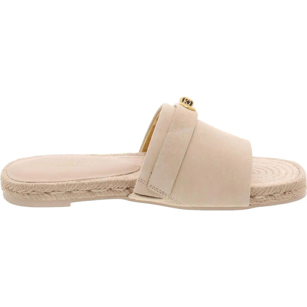 Taci Womens Embellished Suede Slide Sandals