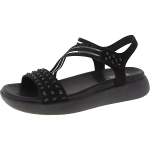 Taryn Womens Embellished Ankle Strap