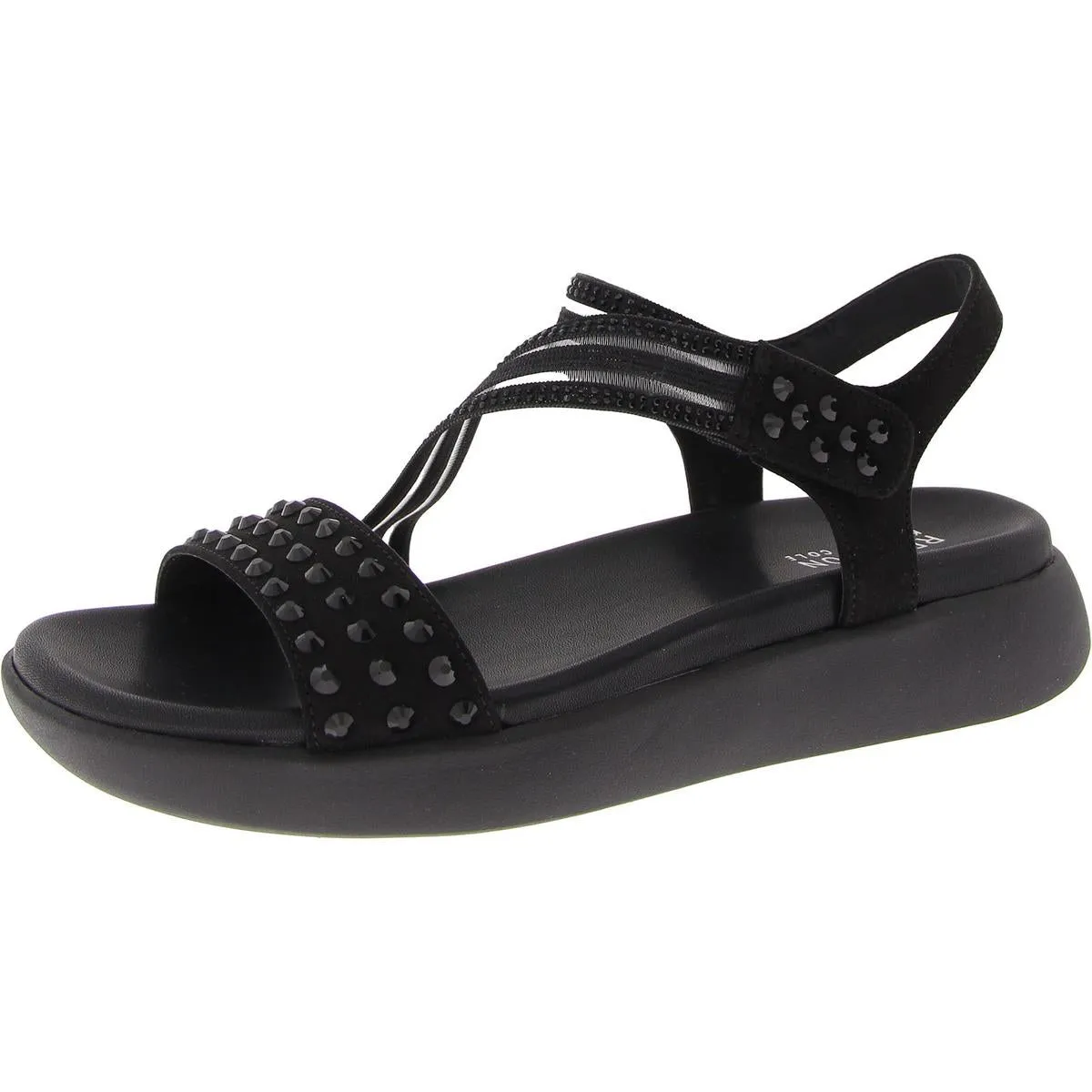 Taryn Womens Embellished Ankle Strap