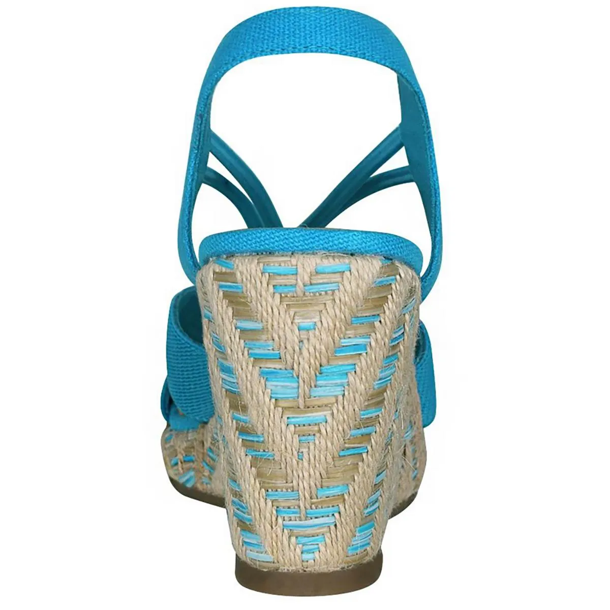Teshia Womens Round Toe Casual Wedge Sandals