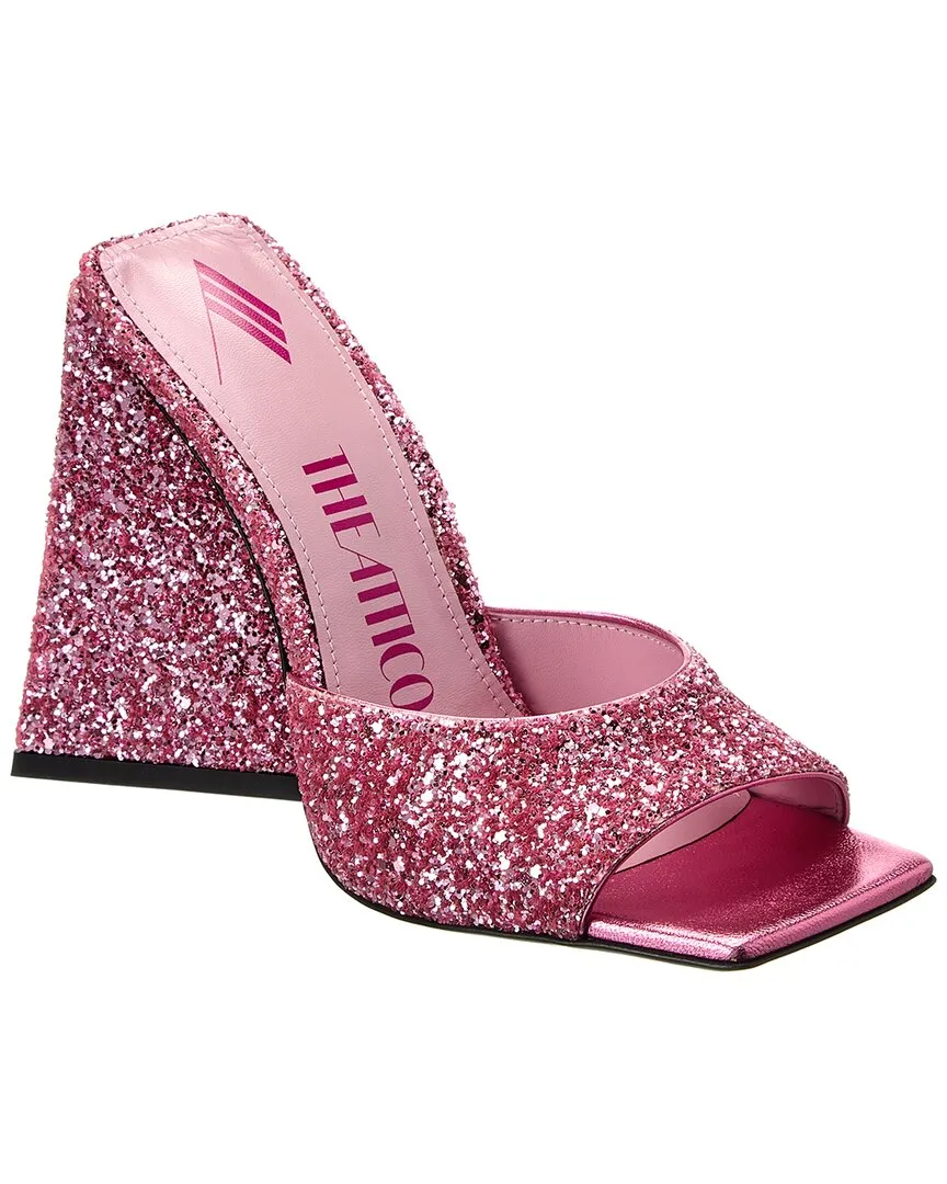 The Attico Devon Glitter Sandal