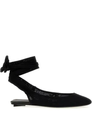 The Attico Women's Flat Shoes blue