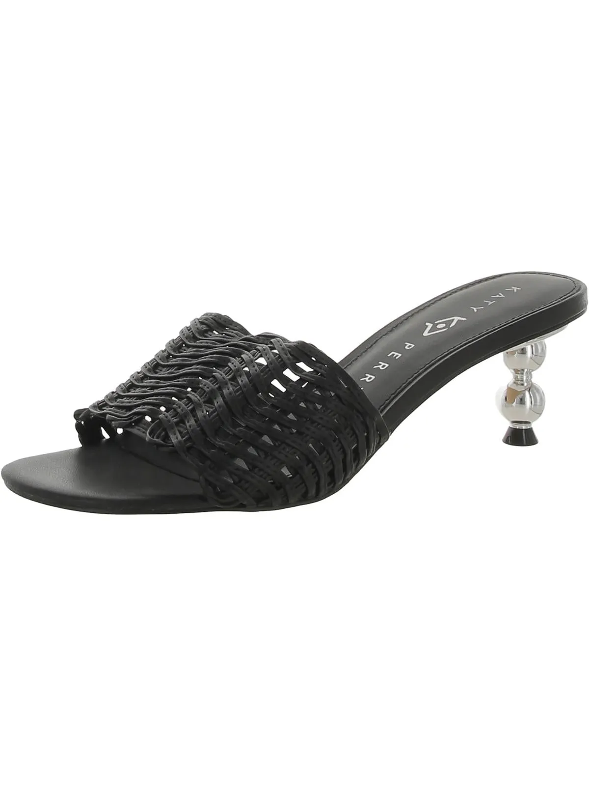 The Beed Too Zig Zag Womens Cut Out Slip On Heels
