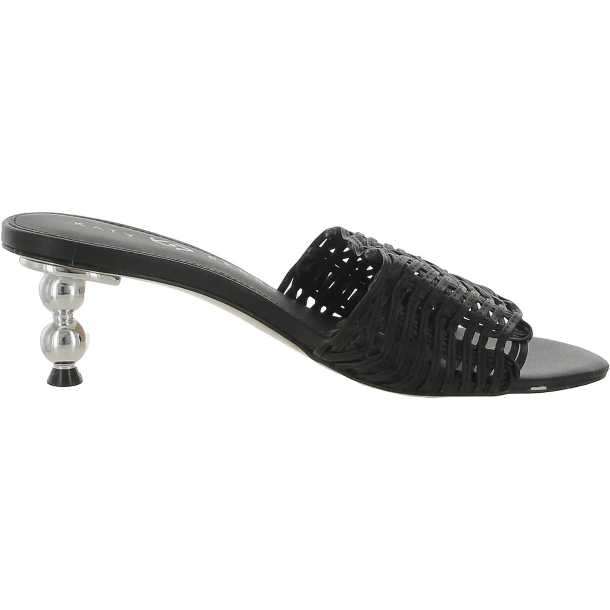The Beed Too Zig Zag Womens Cut Out Slip On Heels