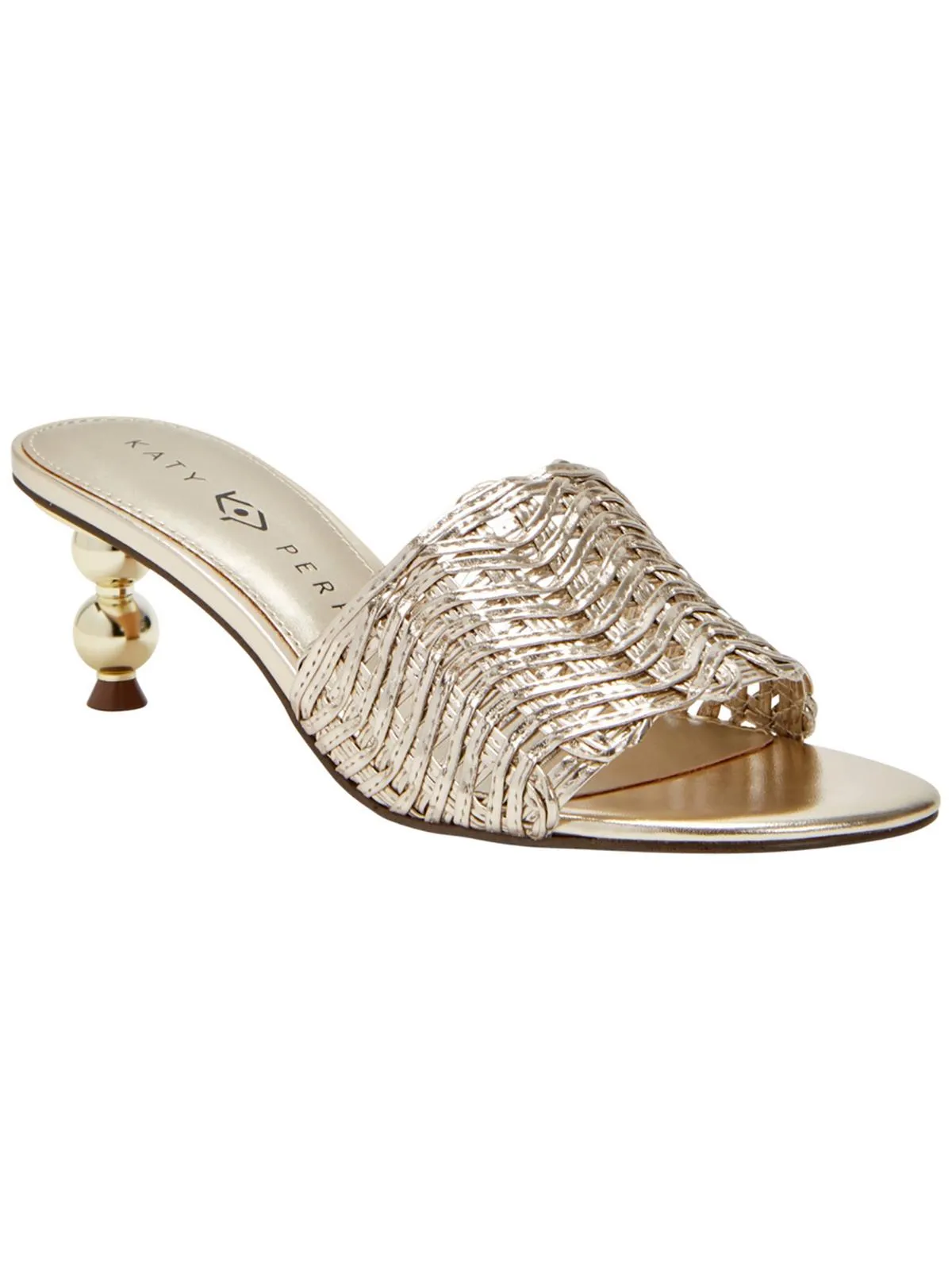 The Beed Too Zig Zag Womens Cut Out Slip On Heels