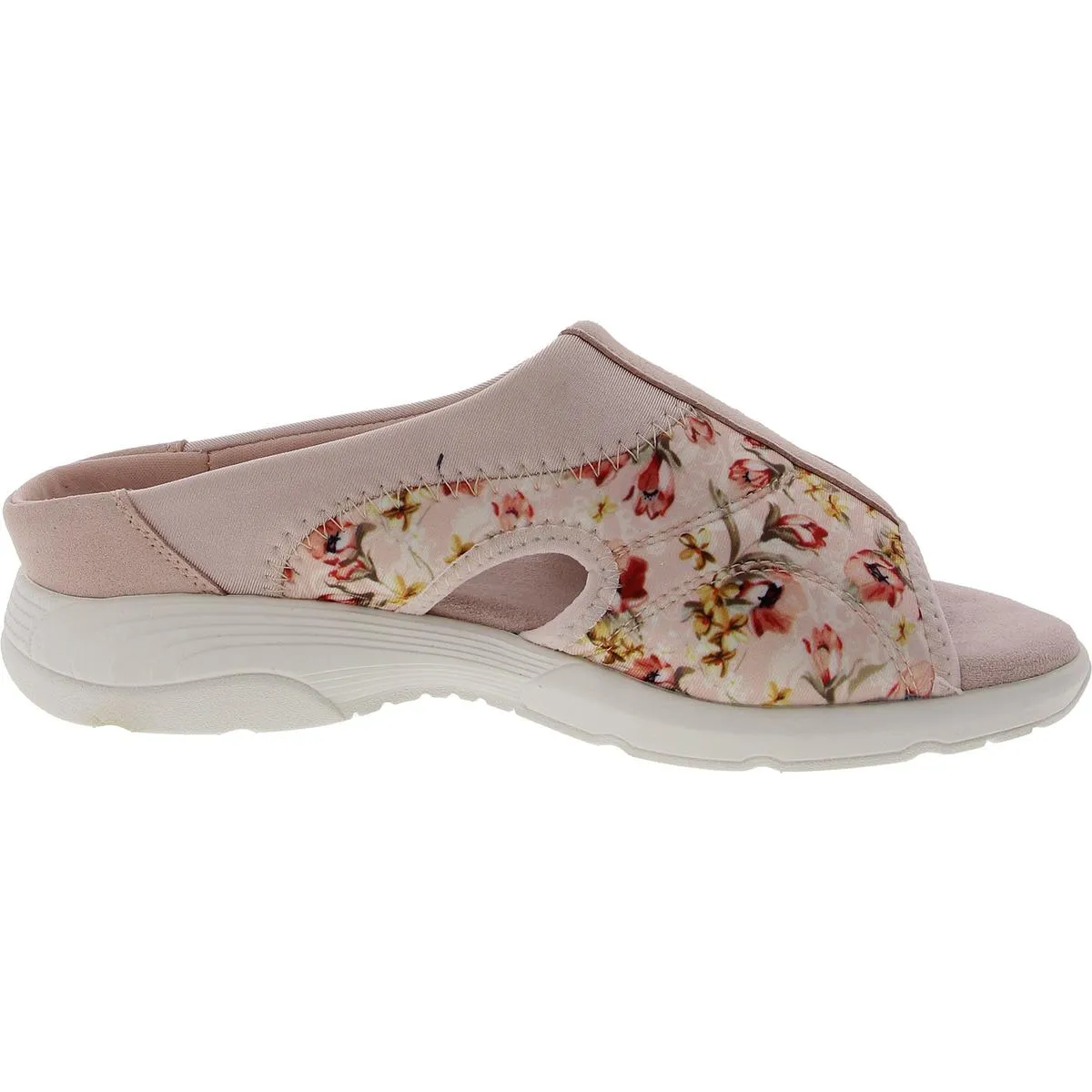 Tine 2 Womens Floral Slip On Slide Sandals