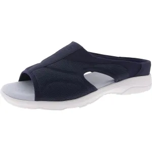 Tine 2 Womens Floral Slip On Slide Sandals