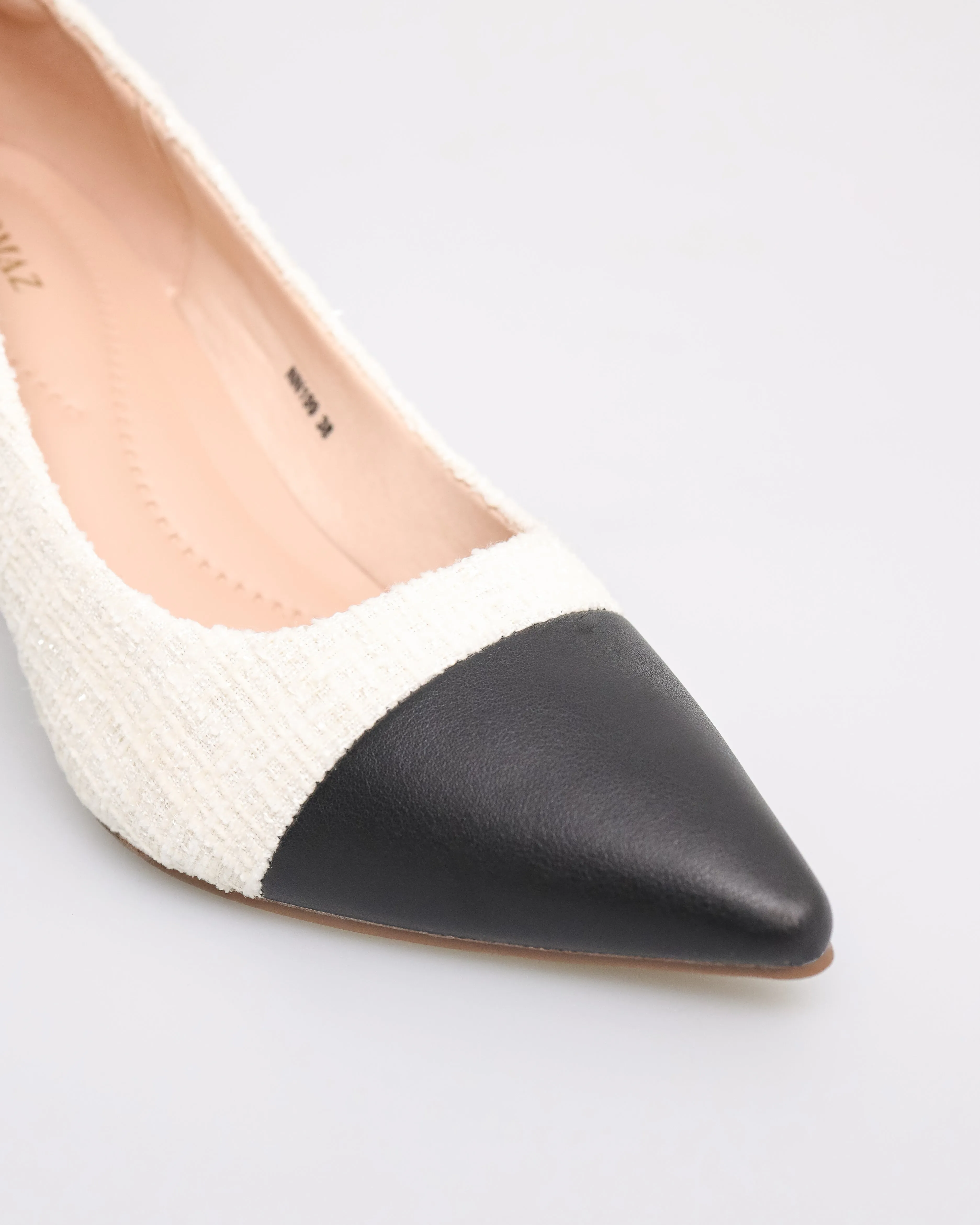 Tomaz NN199 Ladies Cap Toe Heels