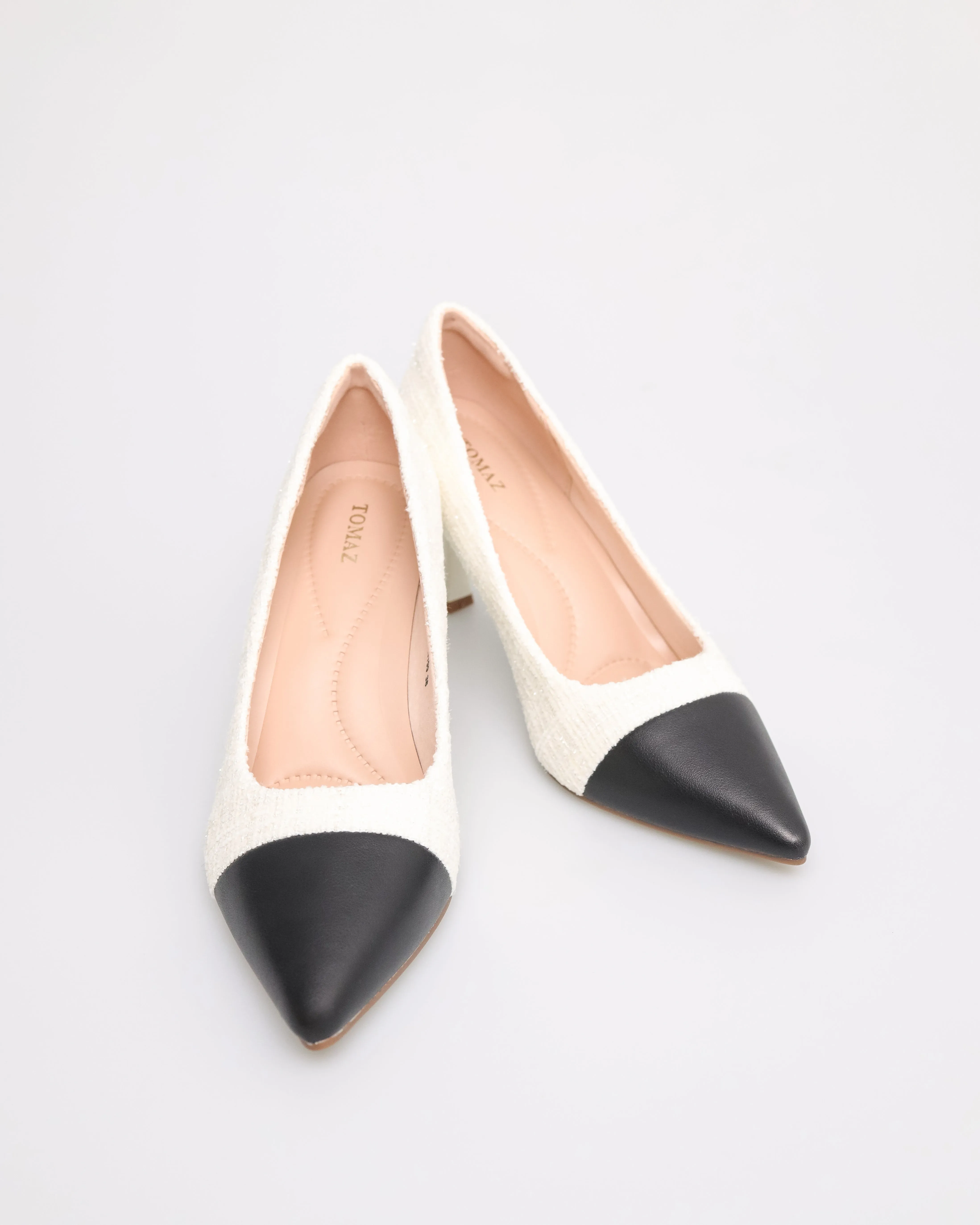 Tomaz NN199 Ladies Cap Toe Heels