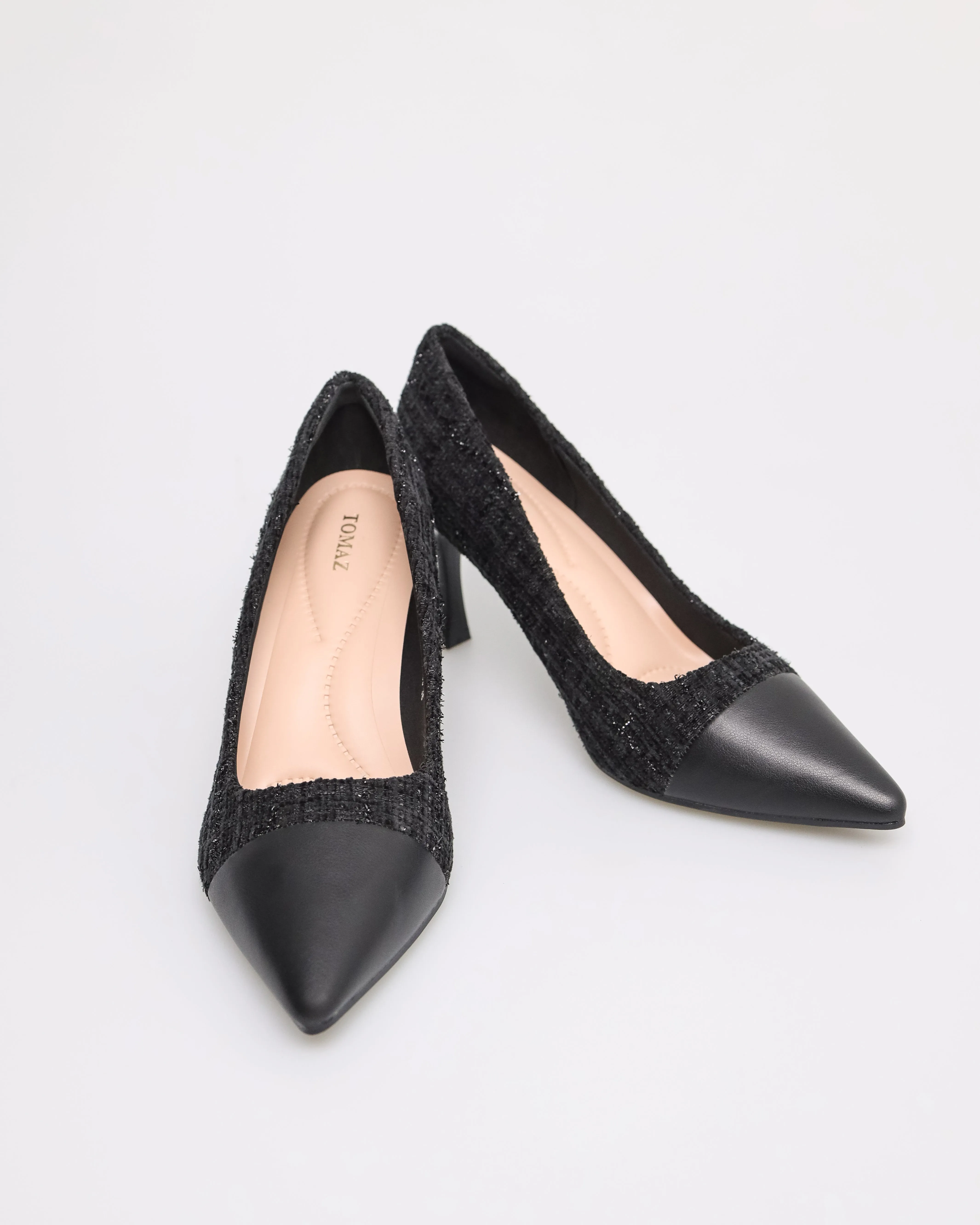Tomaz NN199 Ladies Cap Toe Heels