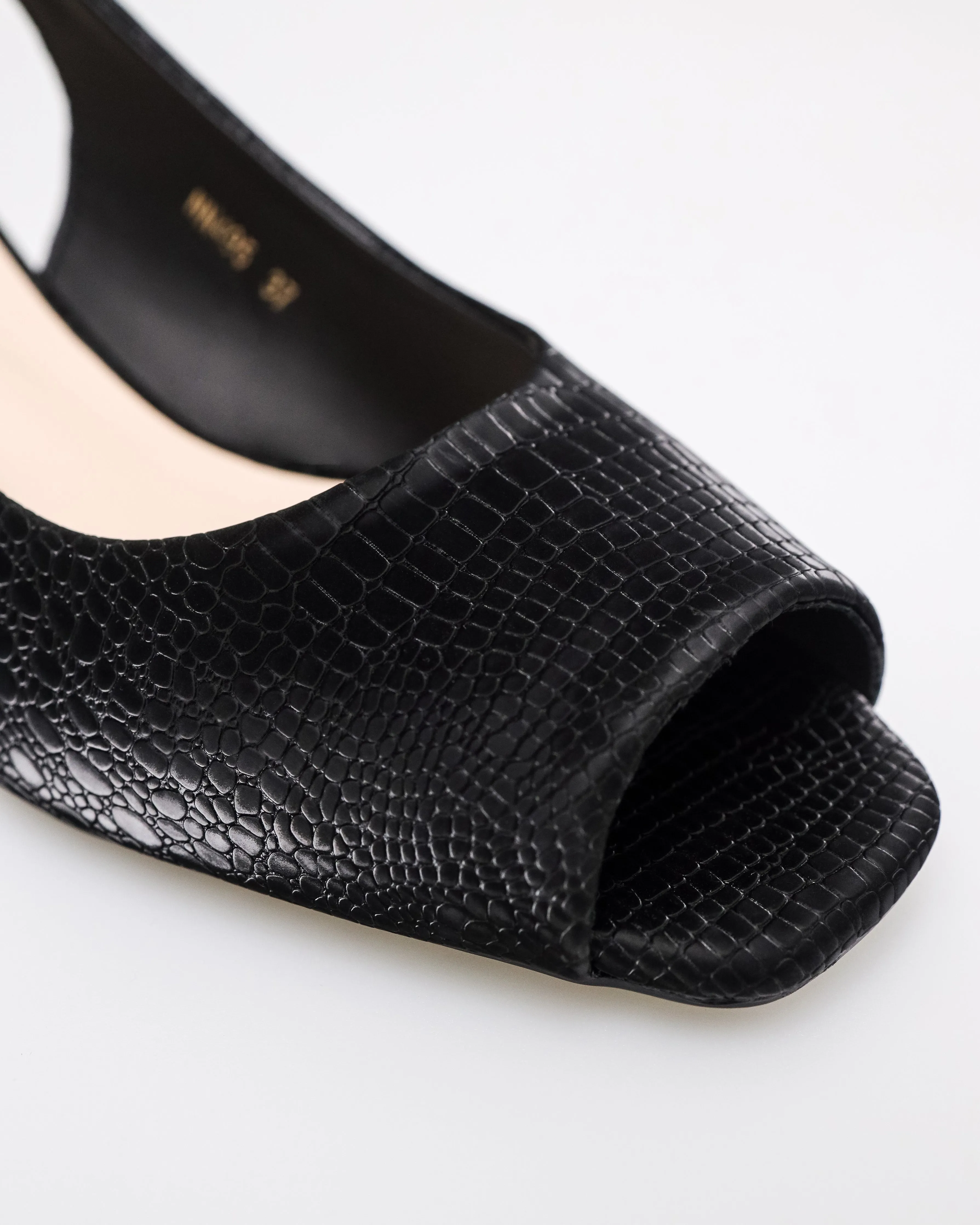 Tomaz NN495 Ladies Exotic Slingback Heels