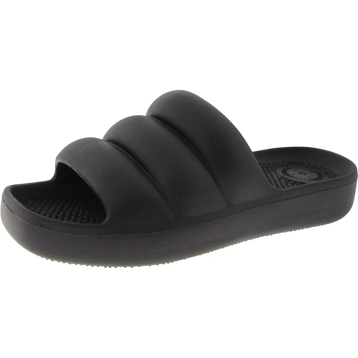 TS24 Womens Slip On Open Toe Slide Sandals