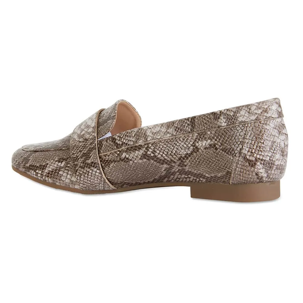 Tyson Loafer in Snake Smooth