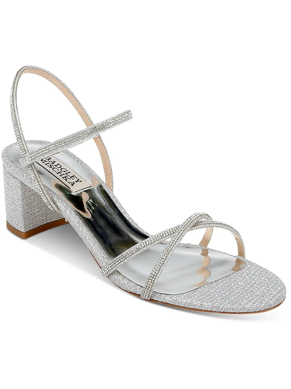 Ultima Womens Leather Embellished Strappy Sandals