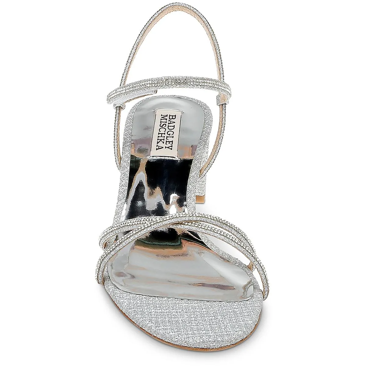 Ultima Womens Leather Embellished Strappy Sandals