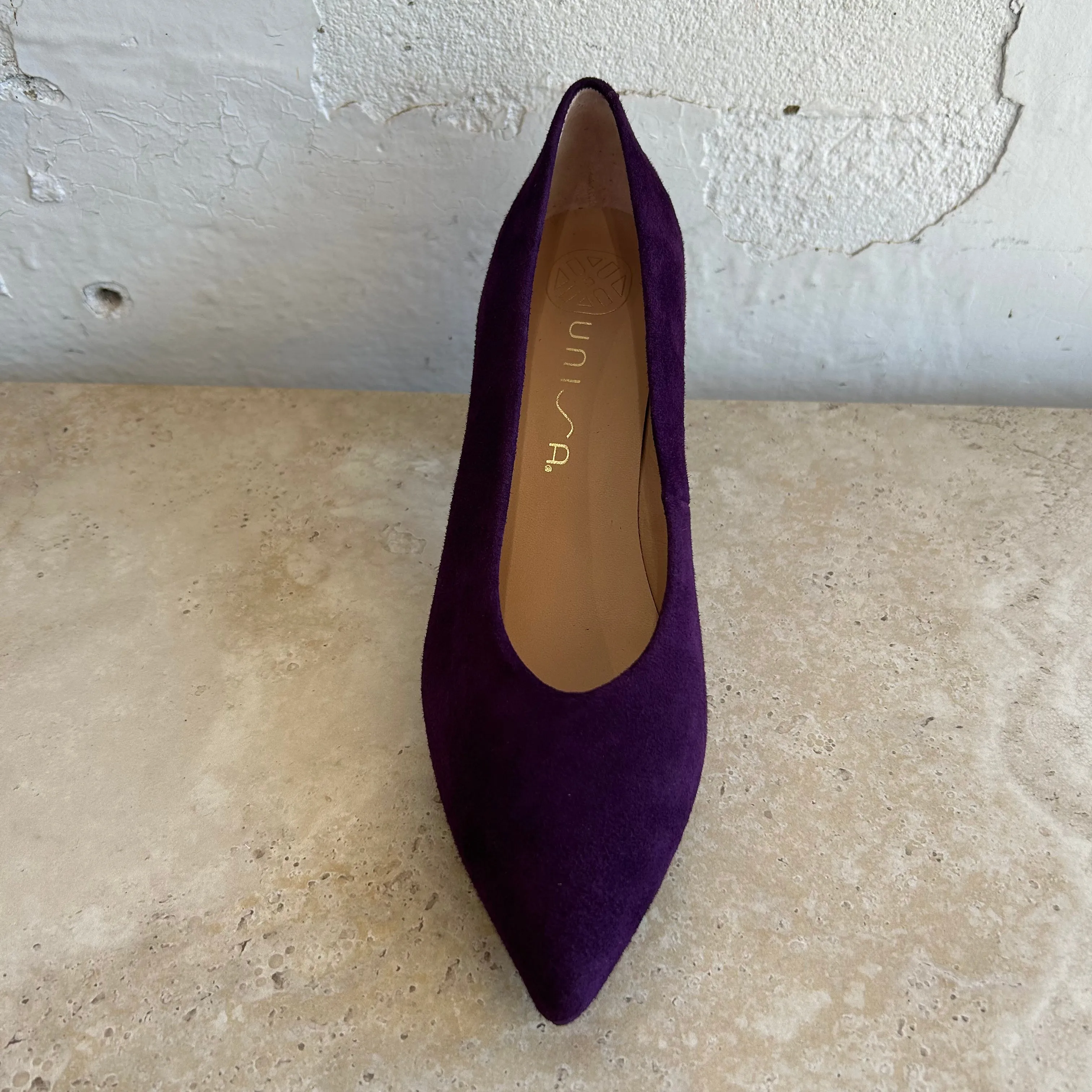 Unisa Kramp Suede Plum