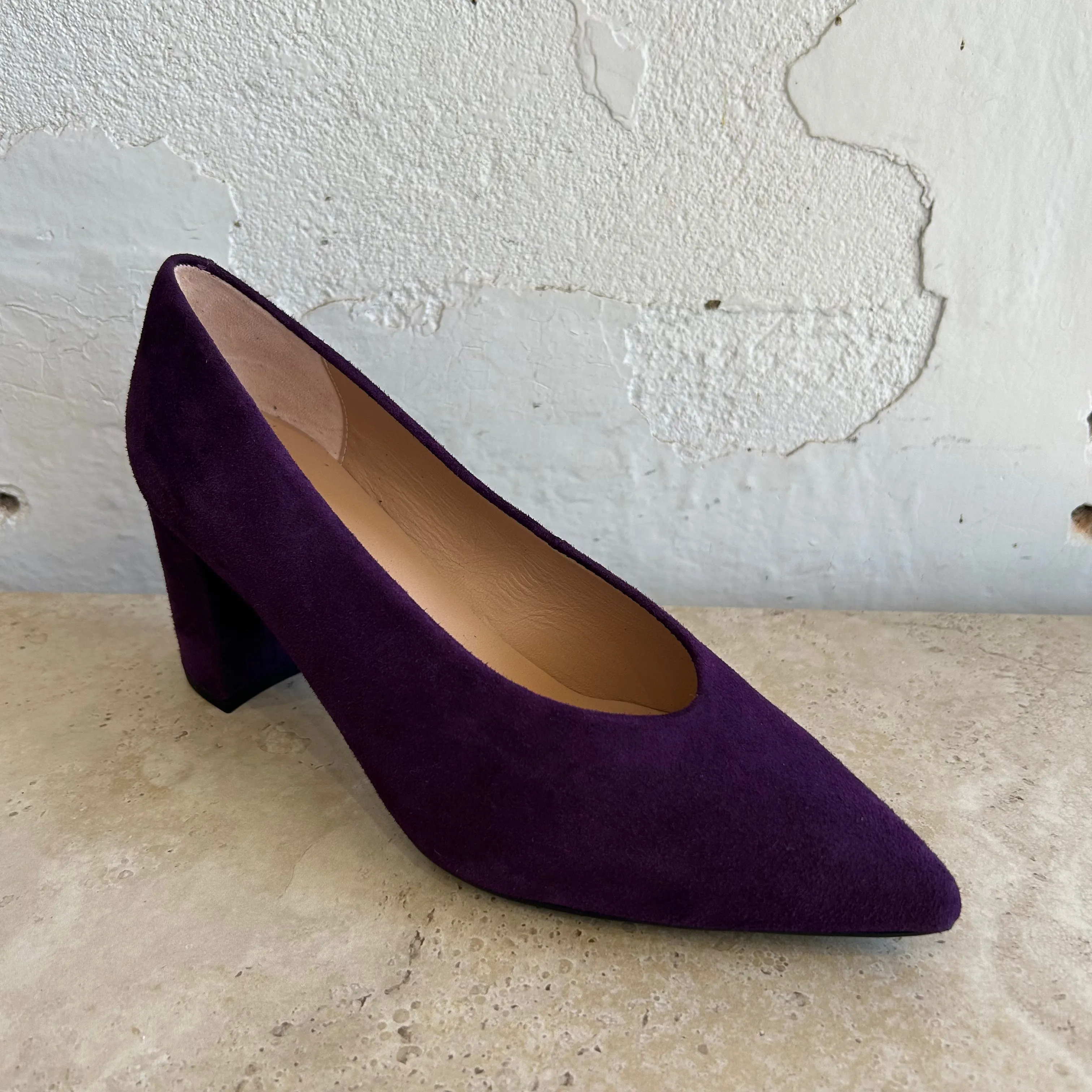 Unisa Kramp Suede Plum