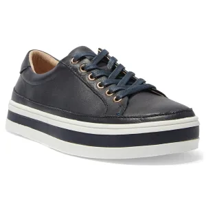 Uruguay Sneaker in Navy Leather