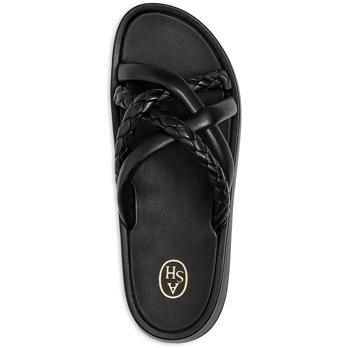 Vanessa Womens Slip On Casual Platform Sandals
