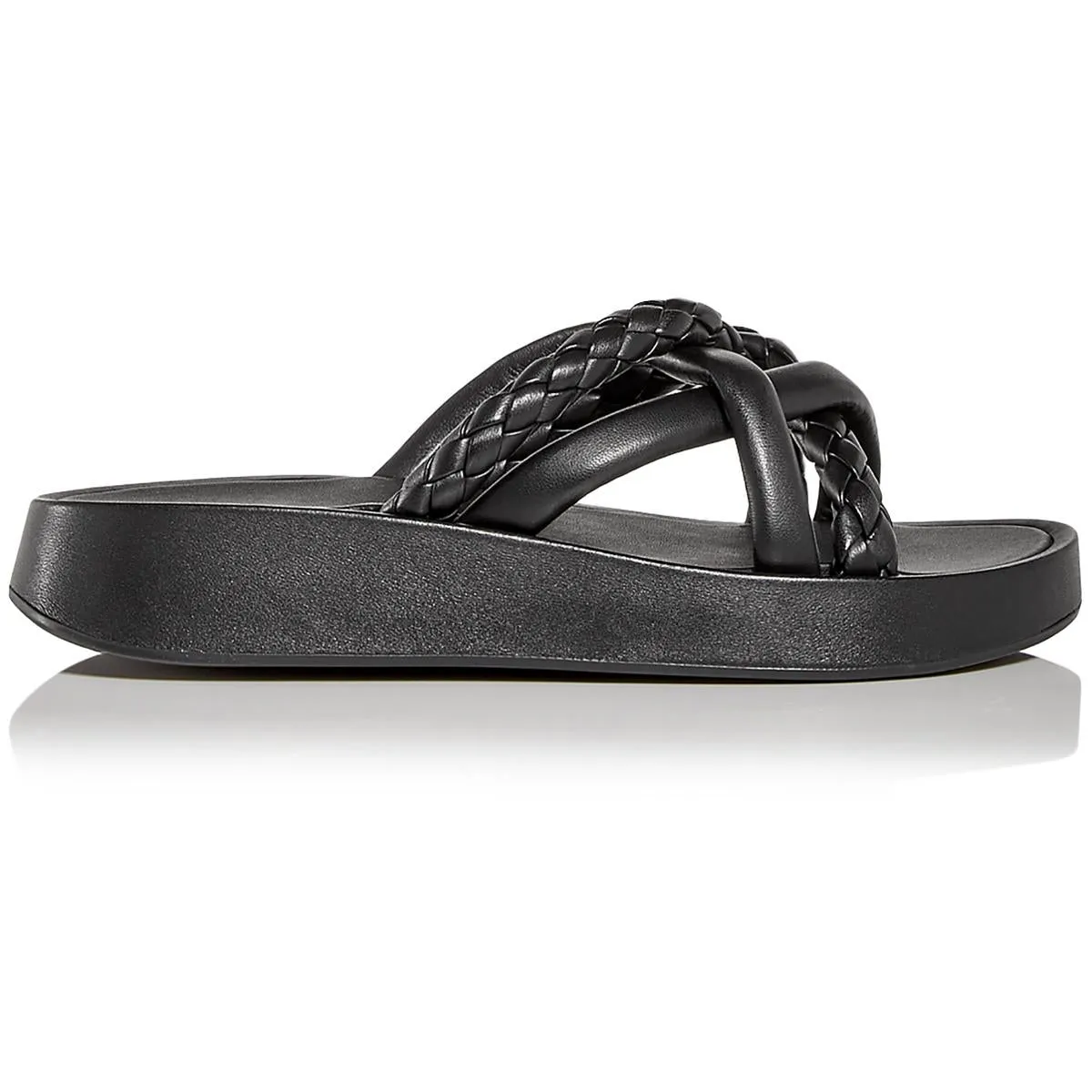 Vanessa Womens Slip On Casual Platform Sandals