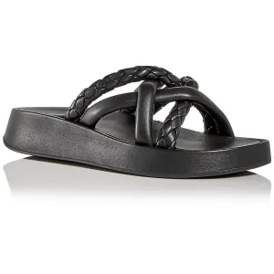 Vanessa Womens Slip On Casual Platform Sandals