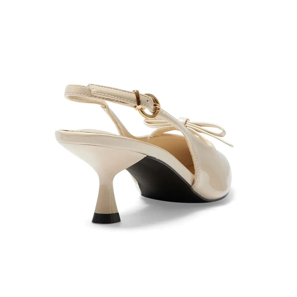 Verity Heel in Bone Patent
