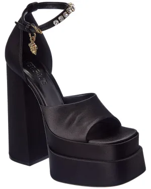 Versace Aevitas Silk Platform Sandal