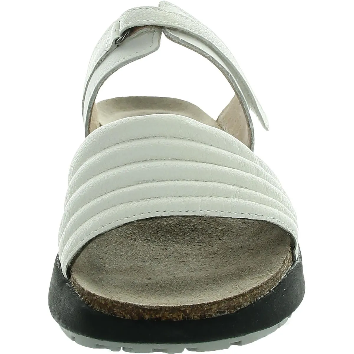 Vesta Womens Leather Wedge Sandals