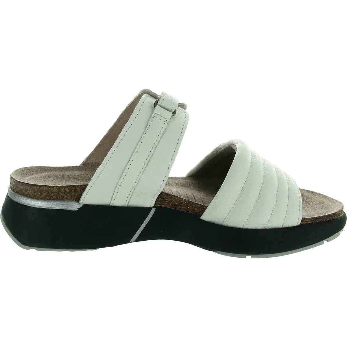 Vesta Womens Leather Wedge Sandals