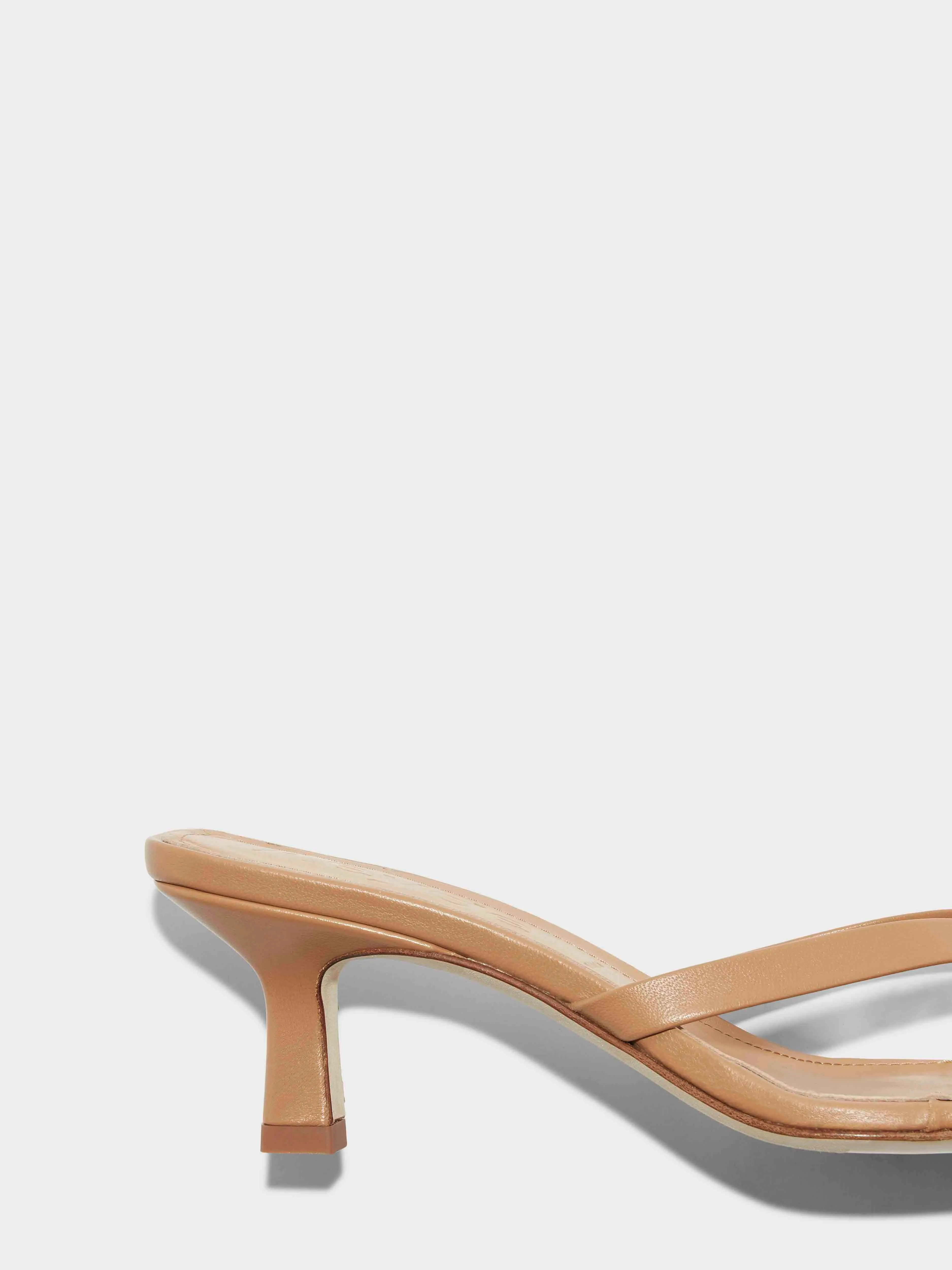 Wilma Leather Thong Sandals