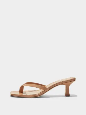 Wilma Leather Thong Sandals