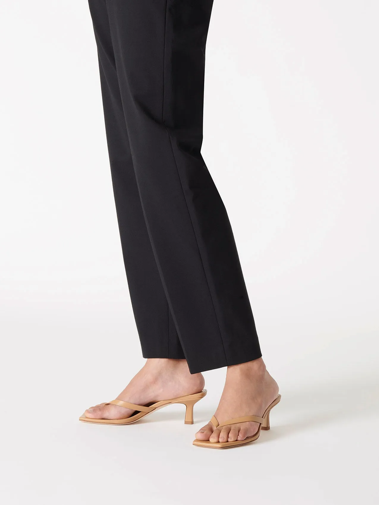 Wilma Leather Thong Sandals