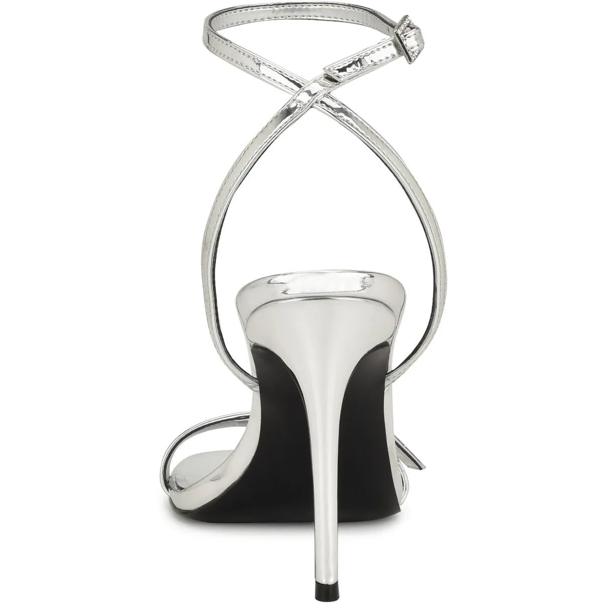 WN Moras 3 Womens Rhinestone Embellished Ankle Strap