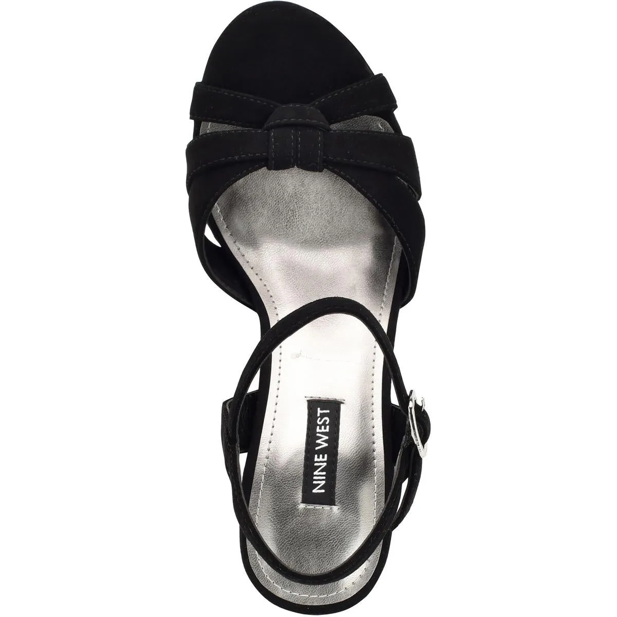WN Rast Womens Suede Ankle Strap Platform Sandals